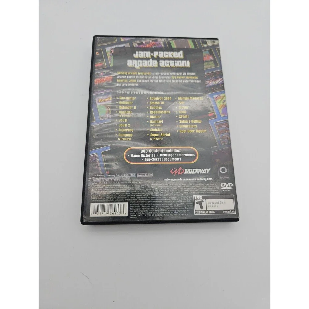 SONY MIDWAY ARCADE TREASURES (FC1002034)